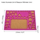 PATIKIL Paper Quilling Template Board 8x6 Inch, Mould