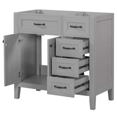 Bathroom Vanity without Sink, Cabinet Base Only