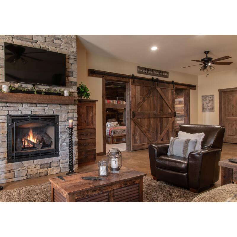 Leatherneck Hardware 142 Premium Series 96 Inch Standard Straight