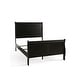 preview thumbnail 36 of 59, Furniture of America Mayday Modern Solid Wood 2-Piece Sleigh Bedroom Set