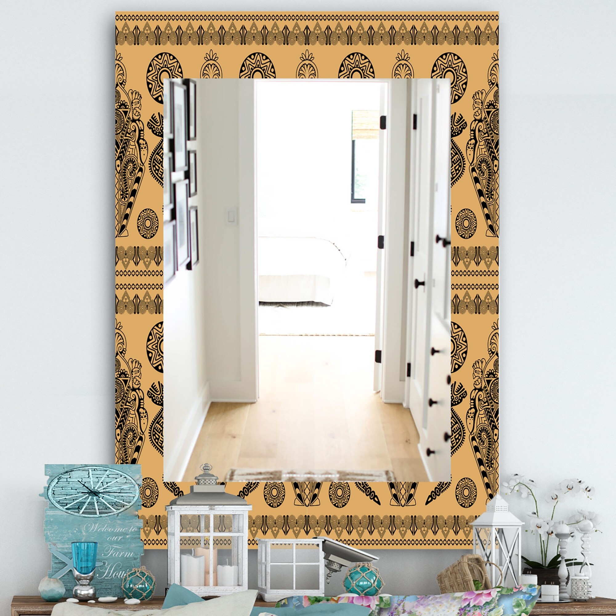 Portfolio decorative wall mirror outlet