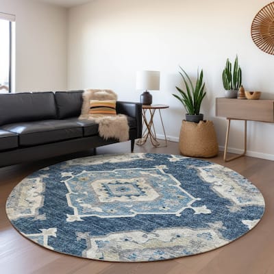 Premium Washable Super Soft Boho Heriz Mayfield Rug