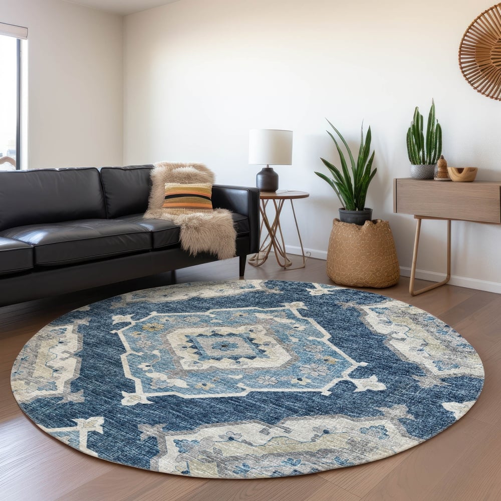 Premium Washable Super Soft Boho Heriz Mayfield Rug