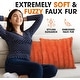 preview thumbnail 3 of 14, Cheer Collection Decorative Throw Pillows for Couch & Bed (Set of 2)