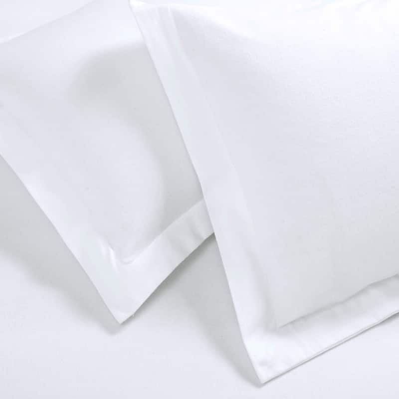 Superior Classic Solid Flannel Cotton Duvet Cover Set