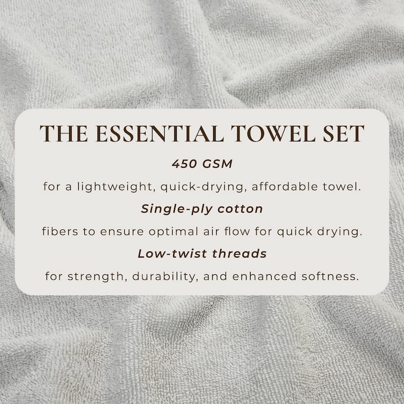 Linery & Co. Ringspun Cotton Bath Towel