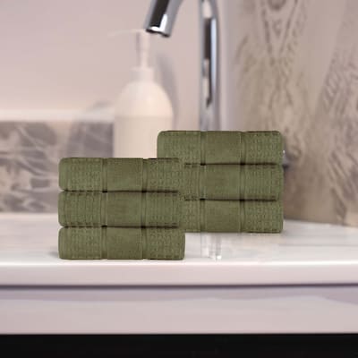Superior Napa Zero Twist Cotton Soft Waffle Hand Towel