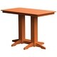 preview thumbnail 28 of 40, Poly Lumber Bar Table 5' - Orange