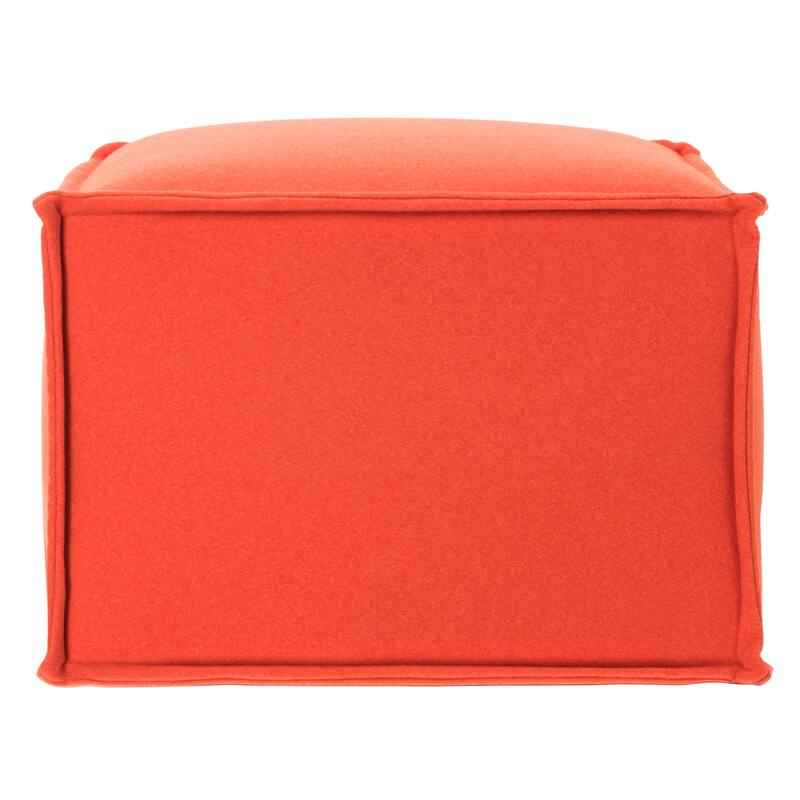 SAFAVIEH Perla Burnt Orange Ottoman
