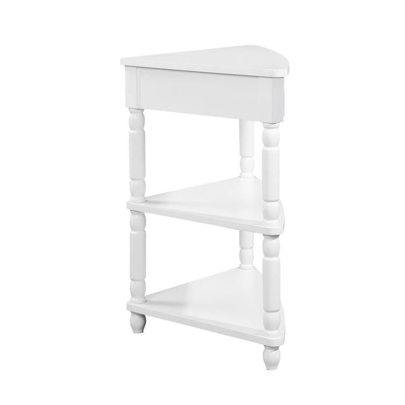 33.8'' Small Triangle Corner Table