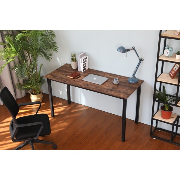55 Rustic Bonzy Home Computer Gaming Desk Home Office Table