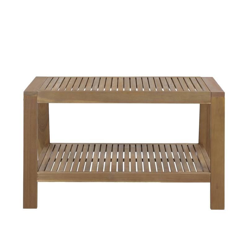 Grenada Acacia Loveseat Coffee Table Set by Christopher Knight Home