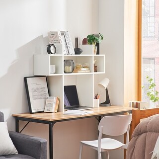 The Easy To Assemble College Dorm Bookshelf - White