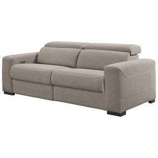 Signature Design by Ashley Mabton 2-Piece Power Reclining Loveseat, Grey