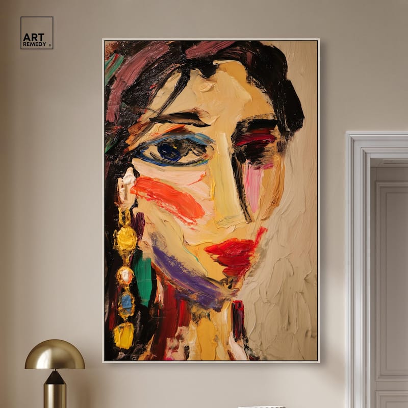 Colorful Expression I Canvas by Art Remedy