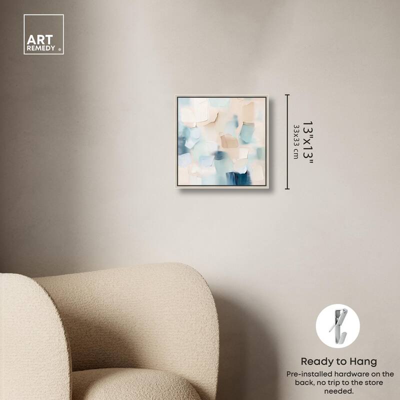Celadon Haze II Canvas by Art Remedy