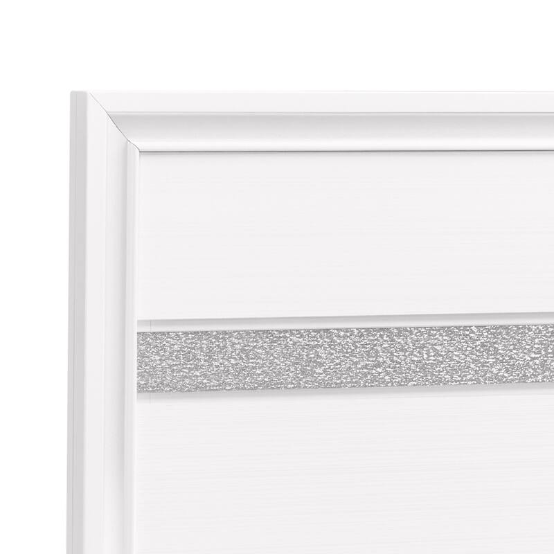 Twin Size Wood Storage Bed with Storage Drawers and Slatted Base