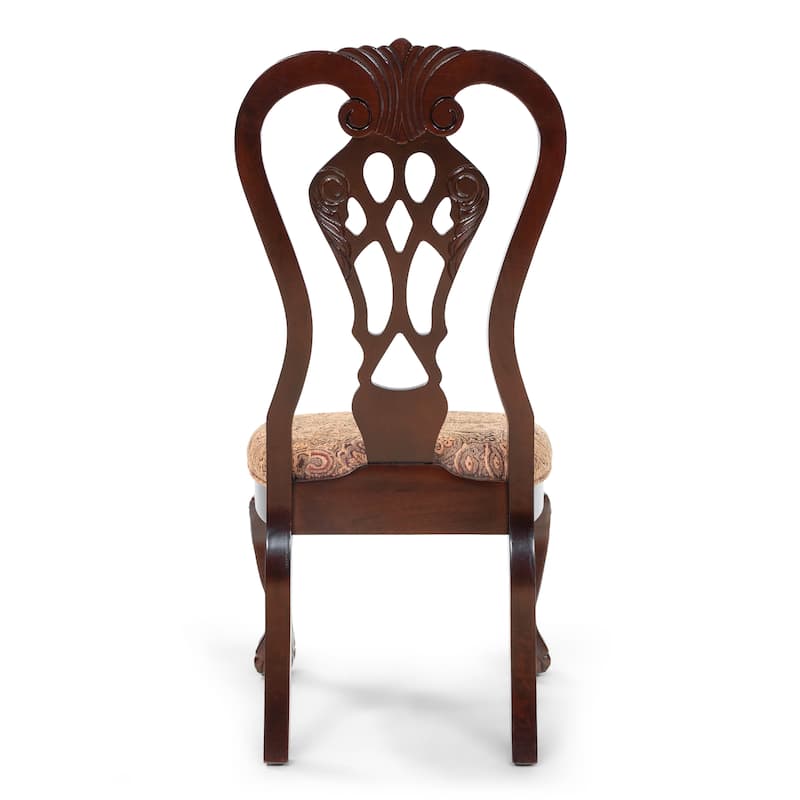 Carpia Traditional Wood Dining Chairs (Set of 2) by Furniture of America