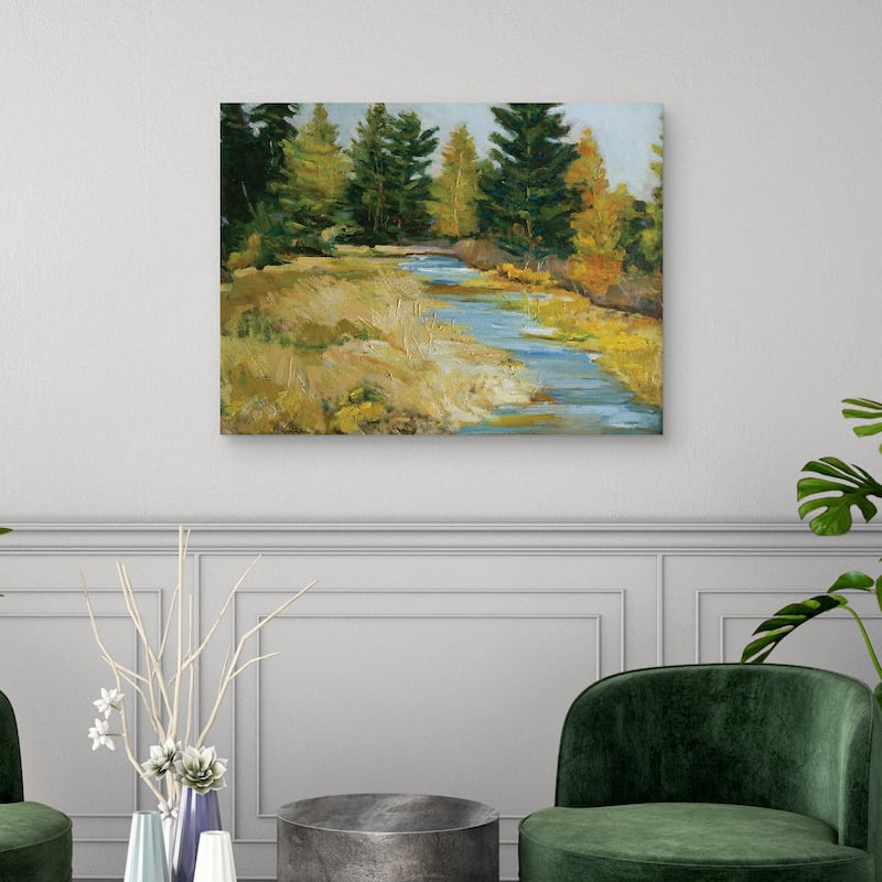 Creekside by Alexi Fine Canvas Art Print