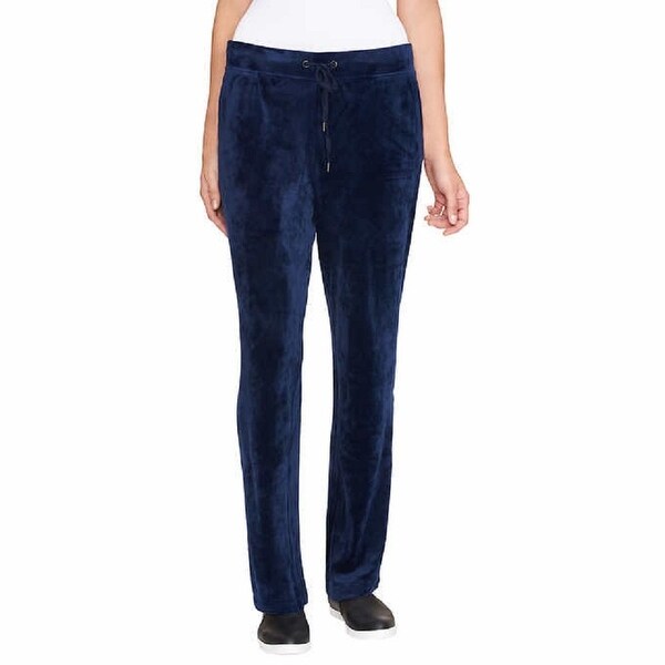 gloria vanderbilt velour sweatpants