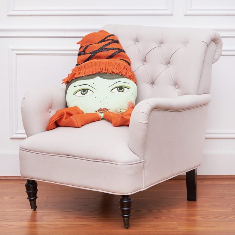 Larae Zombinaland Halloween Decorative Soft Figurine Pillow