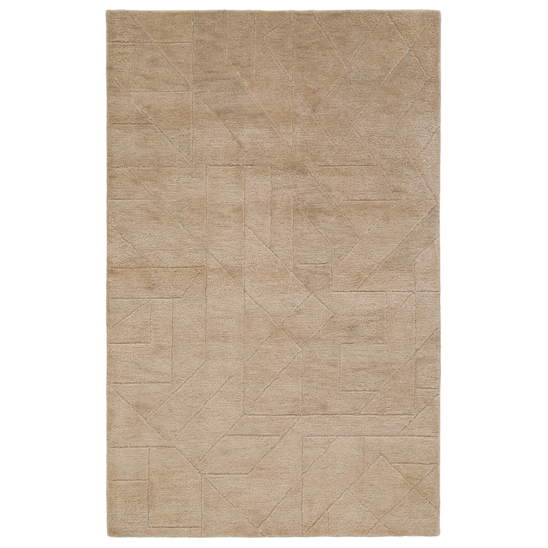 Terra by Obeetee Quartz Relief Rug - 3'x5' - Natural/Diamond