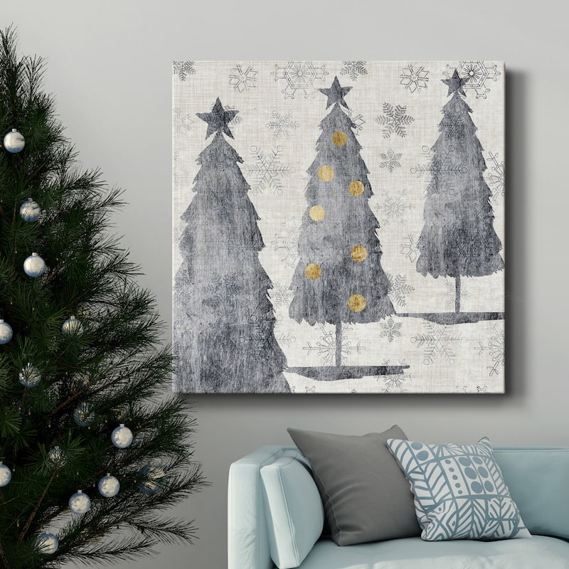 Sophisticated Christmas Collection G-Premium Gallery Wrapped Canvas - Ready to Hang