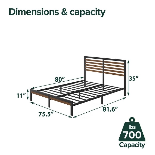 Zinus bed frame sales full size