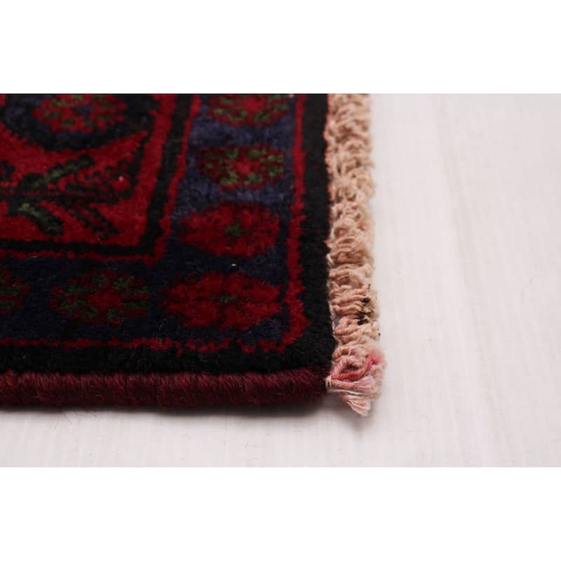 ECARPETGALLERY Hand-knotted Konya Anatolian Black Wool Rug - 5'0 x 12'0