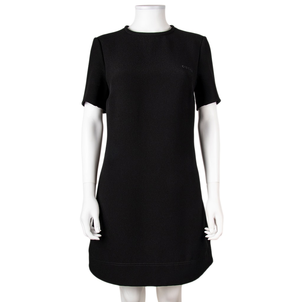 Gucci Silk Crepe Mini Dress