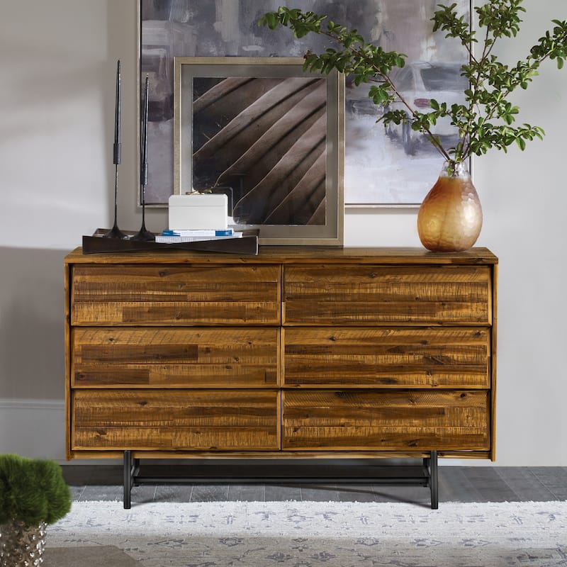 Cusco 4 Piece Platform Bedroom Set with Dresser and 2 Nightstands