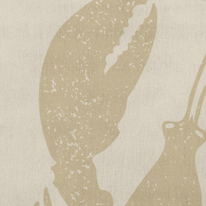 Lobster Nautical Indoor/Outdoor Throw Pillow