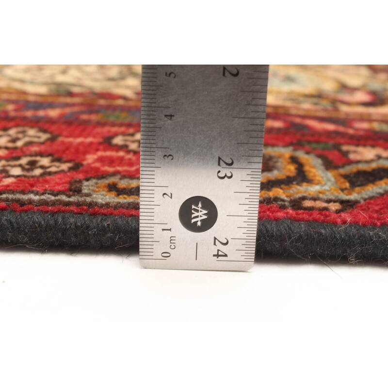 ECARPETGALLERY Hand-knotted Antalya Vintage Red Wool Rug - 4'3 x 5'8