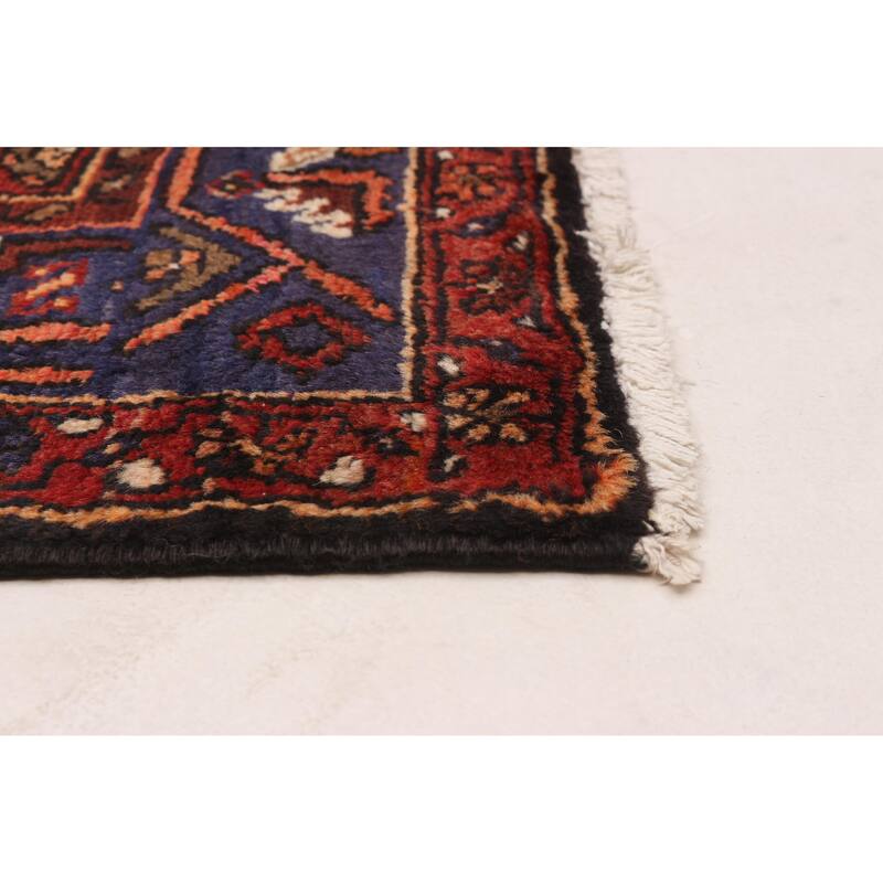 ECARPETGALLERY Hand-knotted Andelz Red Wool Rug - 4'6 x 7'7
