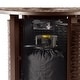 preview thumbnail 16 of 29, Round 34 in. x 34 in. Aluminum Propane Fire Pit Table with Glass Beads, Two Covers, Lid, 37,000 BTUs