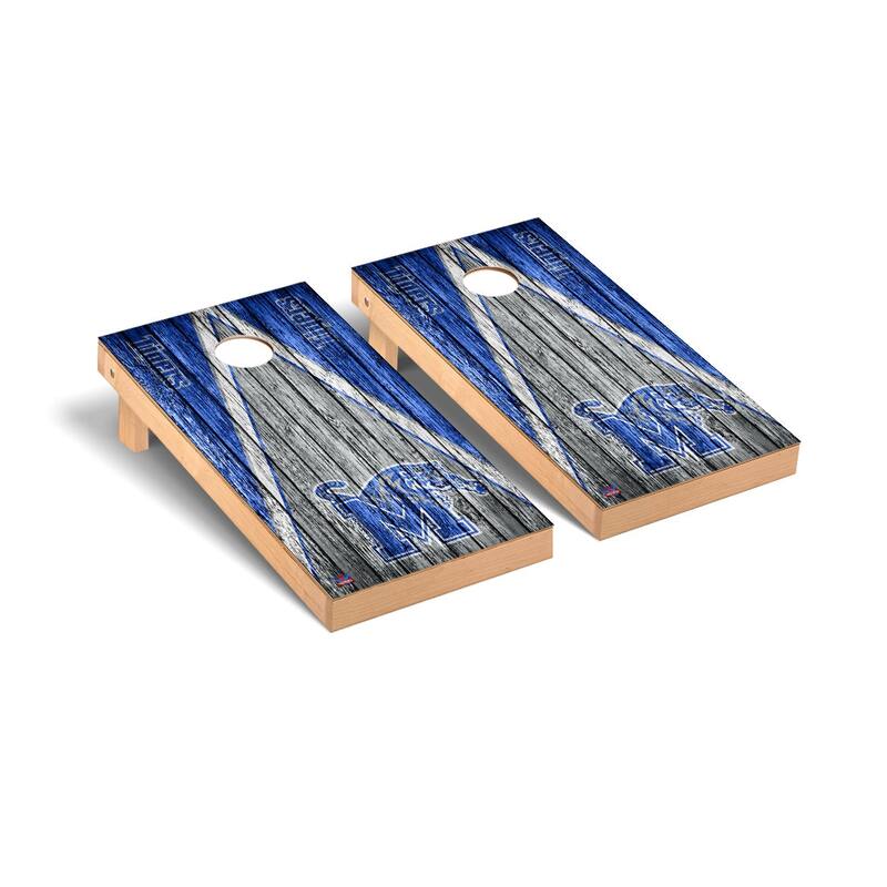 Memphis Tigers 2x4 Pro Cornhole Boards - V6 - Include Carrying Case