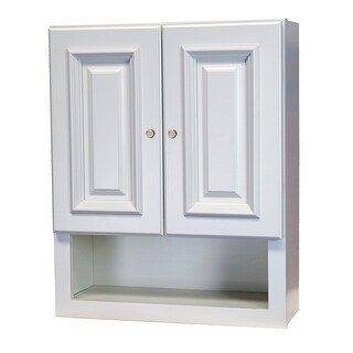 2126 Linen White Bathroom Wall Cabinet - Bed Bath & Beyond - 31486735