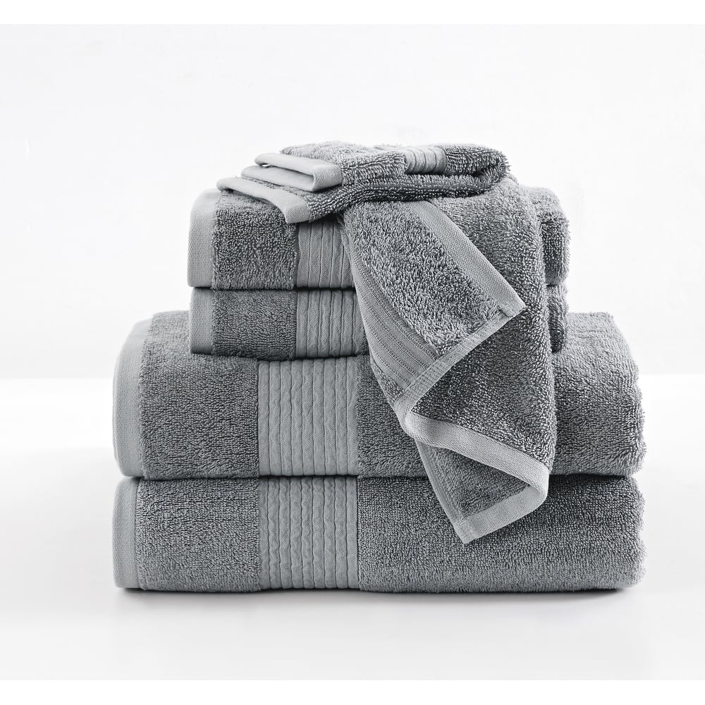 Brooklyn Loom Cotton TENCEL 6 Piece Towel Set - Towel Set