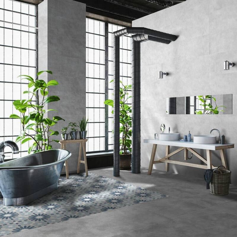 Venice 10x10 Matte Porcelain Encaustic Tile - Floor, Wall & Backsplash