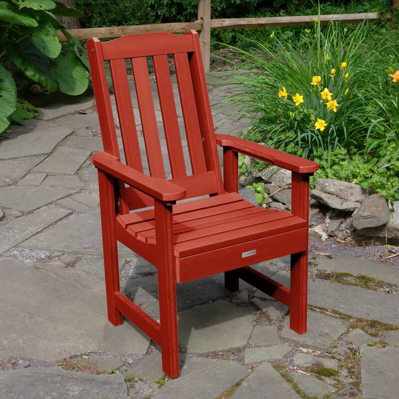 Lehigh Eco-friendly Dining Height Outdoor Armchair