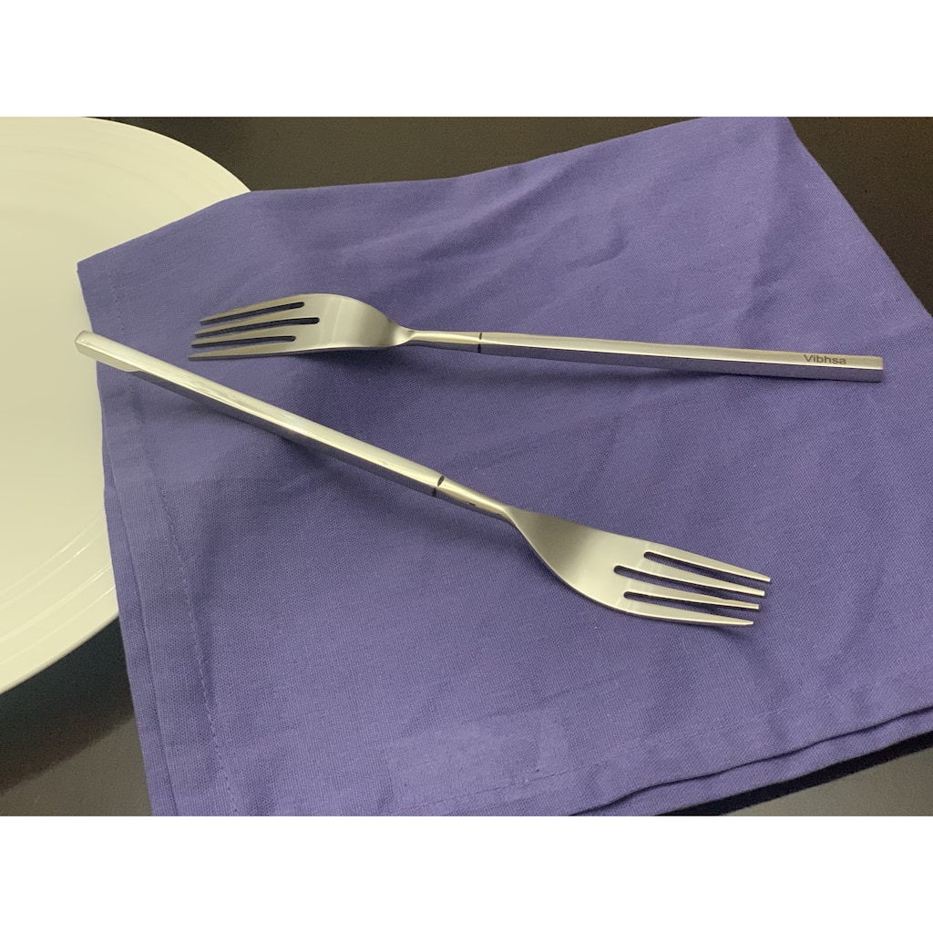 Vibhsa Stainless Steel Dinner Fork Set of 6