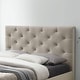 preview thumbnail 2 of 1, Furniture of America Malaer Modern Tufted 1-drawer Platform Bed