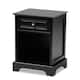 Copper Grove Urganch 1-drawer Nightstand - Black