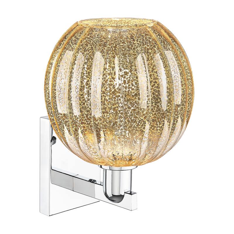 Innovations Lighting Downtown Urban - Preston - 1 Light 7" Globe Shade Wall-mounted Sconce