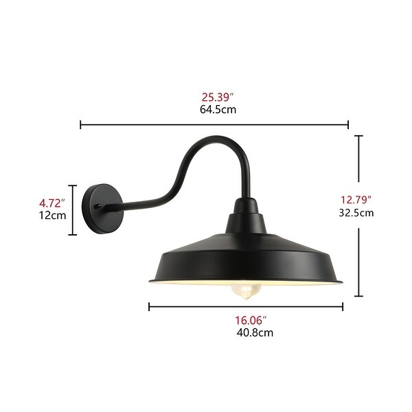 Black barn light on sale