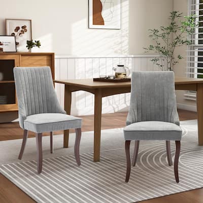 Upholstered Dining Side Chair Accent Chair （Set of 2)