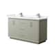 Option Light Green / Carrara Cultured Marble Top /