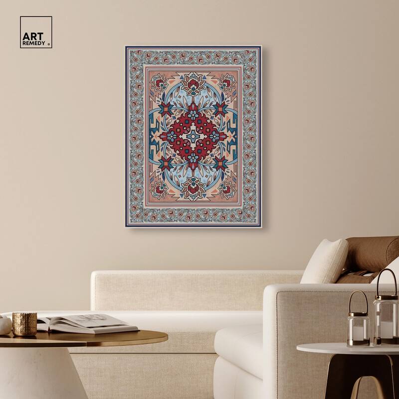Ornamental bloom Canvas by Art Remedy