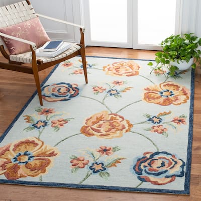 SAFAVIEH Handmade Metro Amadea French Country Wool Rug