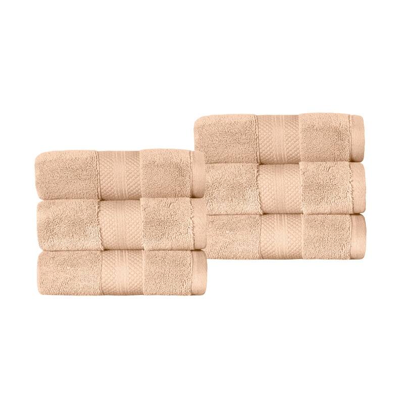 Blue Nile Mills Rio Turkish Cotton Hand Towel, Set of 6